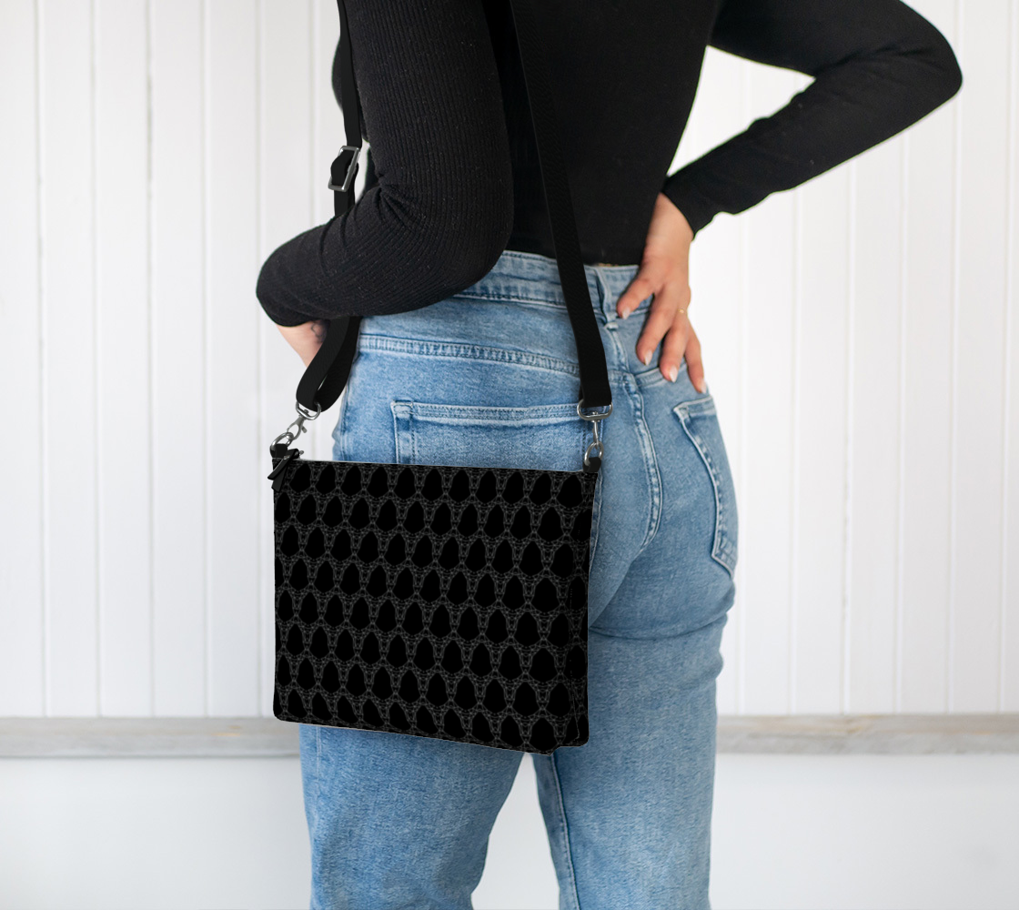 Prism Vegan Leather Crossbody Purse