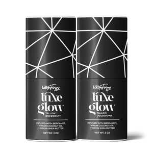 2 Pack LuxeGlow Tallow Deodorant with Grass-Fed Tallow & Bergamot