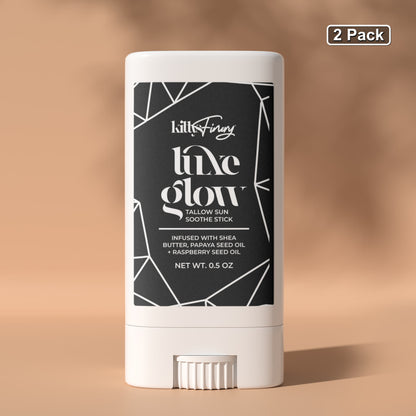 2 Pack LuxeGlow Tallow Sun Soothe Stick