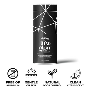 LuxeGlow Tallow Deodorant with Grass-Fed Tallow & Bergamot